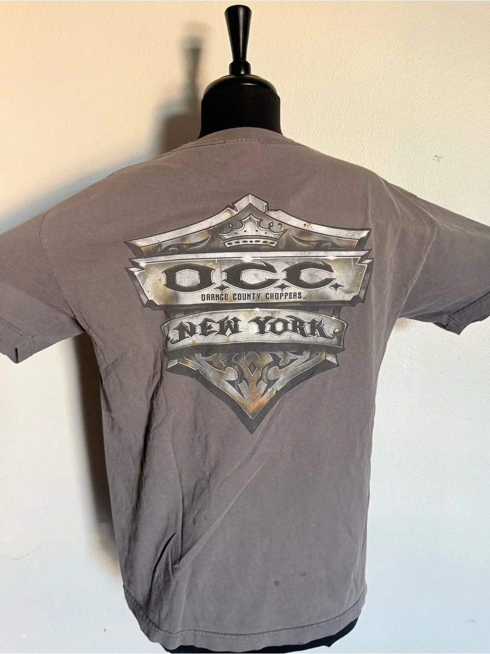 New York Men's Gray Graphic T‑Shirt